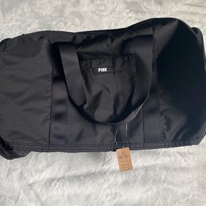 Victoria’s Secret pink duffel bag